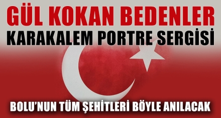 GÜL KOKAN BEDENLER KARAKALEM PORTRE SERGİSİ