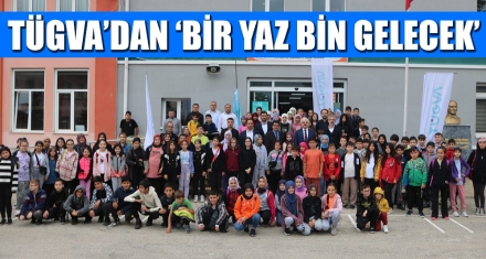 TÜGVA'DAN 'BİR YAZ BİN GELECEK'