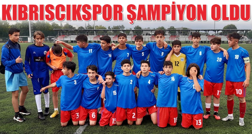 KIBRISCIKSPOR ŞAMPİYON OLDU