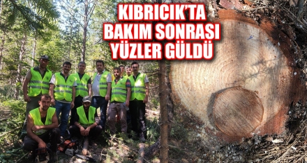 KIBRICIK'TA BAKIM SONRASI YÜZLER GÜLDÜ