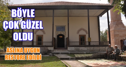 ASLINA UYGUN RESTORE EDİLDİ