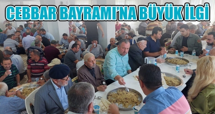 CEBBAR BAYRAMI'NA BÜYÜK İLGİ