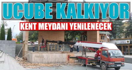 KENT MEYDANI YENİLENECEK