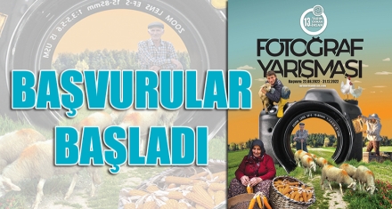‘TARIM ORMAN VE İNSAN FOTOĞRAF YARIŞMASI' BAŞVURULARI BAŞLADI