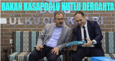 BAKAN KASAPOĞLU ÜLKÜ OCAKLARINI ZİYARET ETTİ 
