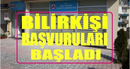 BİLİRKİŞİLİK BAŞVURULARI BAŞLADI