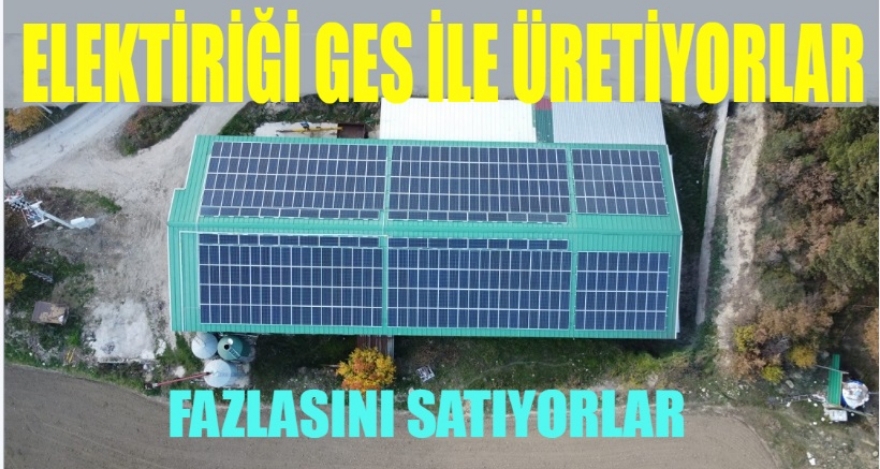 ELEKTRİĞİ GES İLE ÜRETİYORLAR