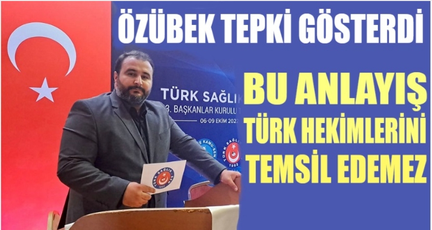 ÖZÜBEK TEPKİ GÖSTERDİ