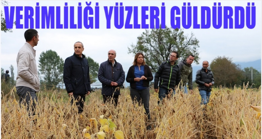VERİMLİLİĞİ YÜZLERİ GÜLDÜRDÜ