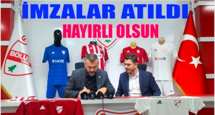 İSİM VE FORMA SPONSORLUĞU İMZALANDI