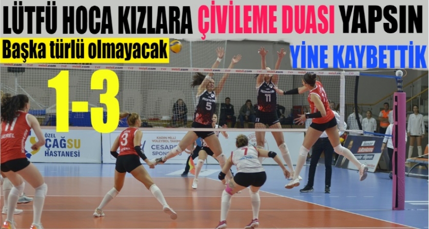 GALİBİYETE HASRET KALDIK