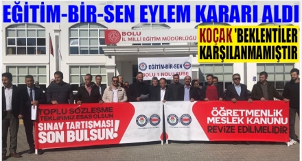 KOÇAK; ‘BEKLENTİLER KARŞILANMAMIŞTIR'