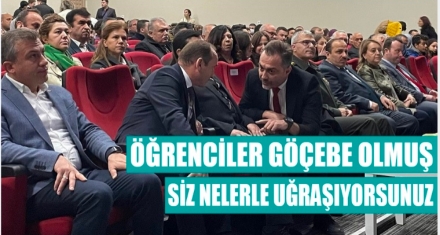 ÖĞRENCİLER GÖÇEBE OLMUŞ SİZ NELERLE UĞRAŞIYORSUNUZ!