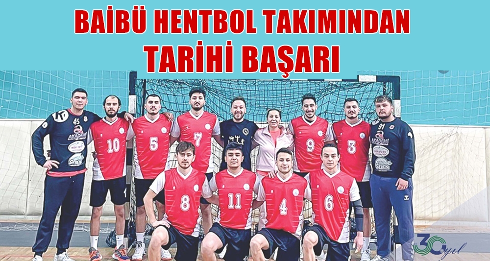 BAİBÜ Hentbol Takımından tarihi başarı