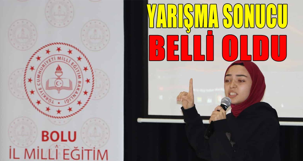 YARIŞMA SONUCU BELLİ OLDU