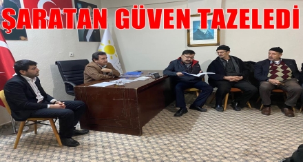 ŞARATAN GÜVEN TAZELEDİ