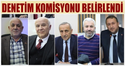 Denetim komisyonu seçildi
