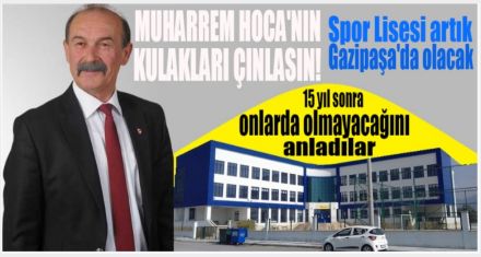 SPOR LİSESİ ARTIK KARAÇAYIR'DA OLACAK 