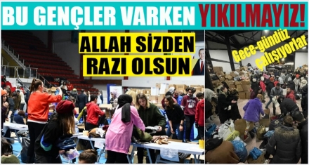 BU GENÇLİK VARKEN YIKILMAYIZ!