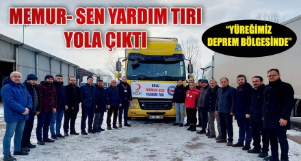 MEMUR- SEN YARDIM TIRI YOLA ÇIKTI