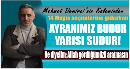 AYRANIMIZ BUDUR YARISI SUDUR!
