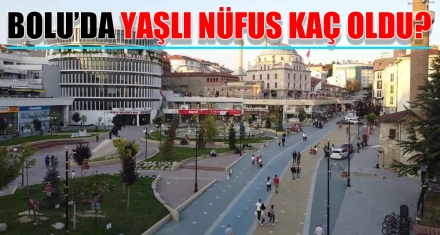 BOLU'DA YAŞLI NÜFUS KAÇ OLDU?