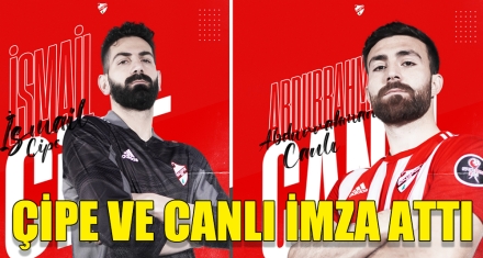 ÇİPE VE CANLI İMZA ATTI 