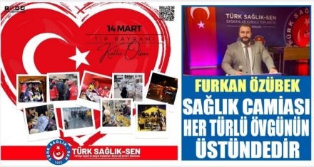 ÖZÜBEK TIP BAYRAMINI KUTLADI