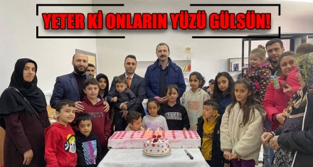 YETER Kİ ONLARIN YÜZÜ GÜLSÜN!