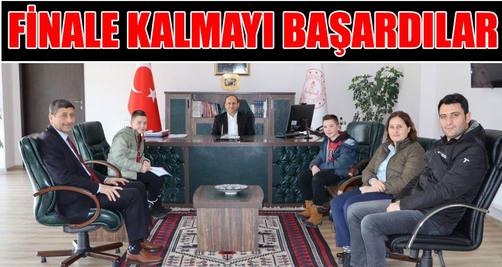 FİNALE KALMAYI BAŞARDILAR