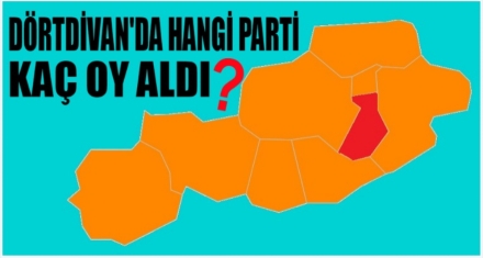 DÖRTDİVAN SEÇİM SONUÇLARI