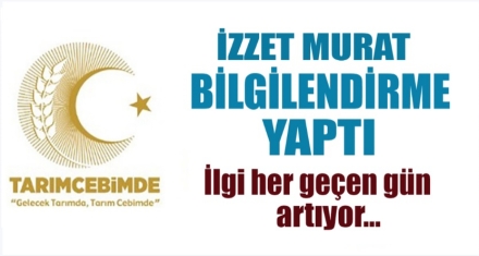 TARIM CEBİMDE BÜYÜMEYE DEVAM EDİYOR