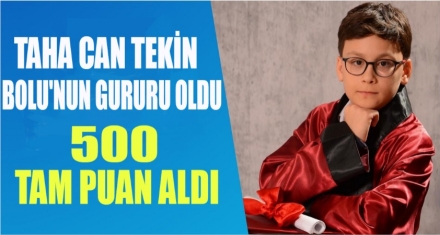 BOLU'NUN GURURU OLDU