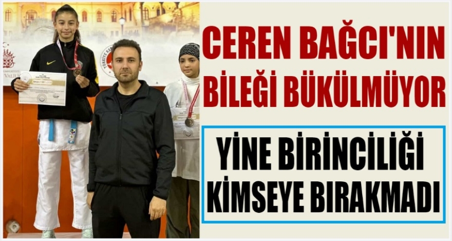 YİNE BİRİNCİ OLDU