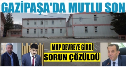 Gazipaşa'da mutlu son