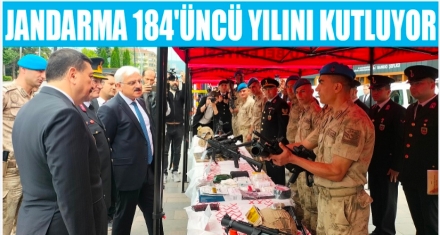 JANDARMA TEŞKİLATI 184'ÜNCÜ YILINI KUTLUYOR 