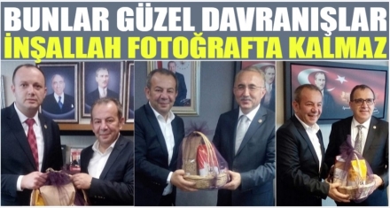 ÖZCAN MİLLETVEKİLLERİNİ ZİYARET ETTİ