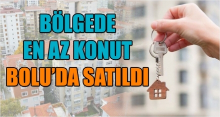 BOLU'DA NE KADAR KONUT SATILDI?