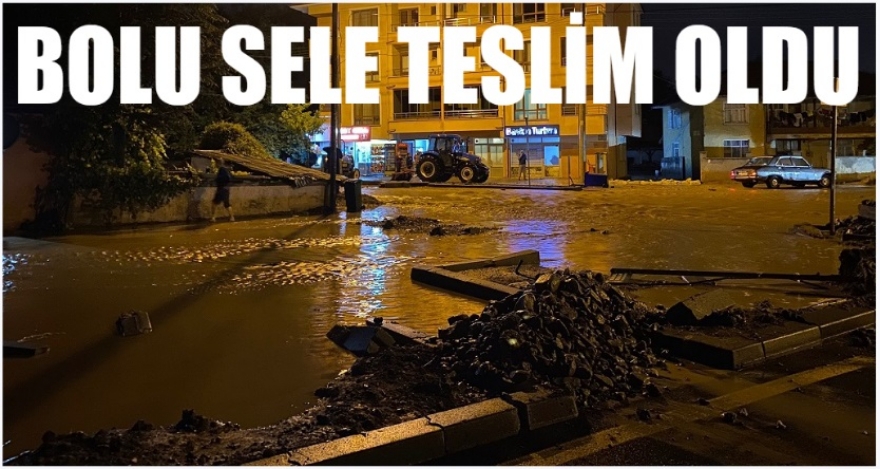 BOLU SELE TESLİM OLDU