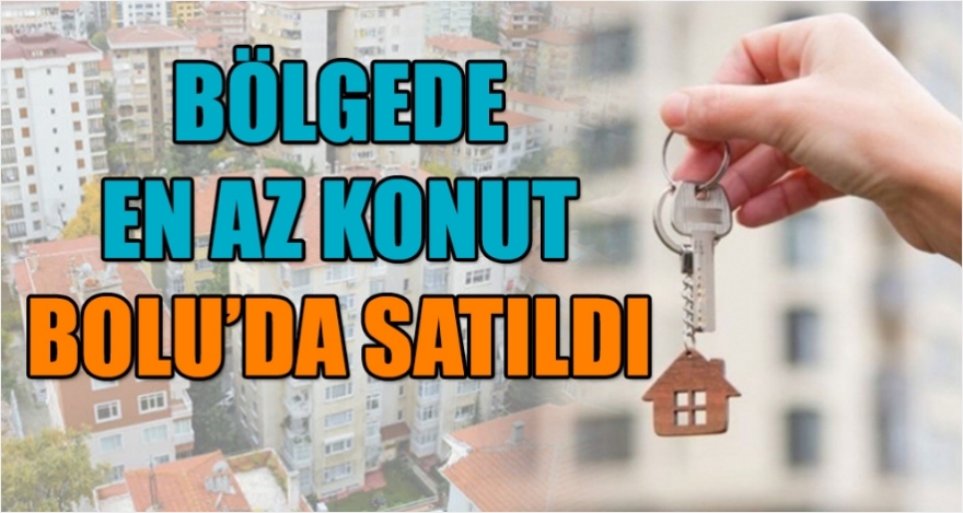 BOLU'DA NE KADAR KONUT SATILDI?