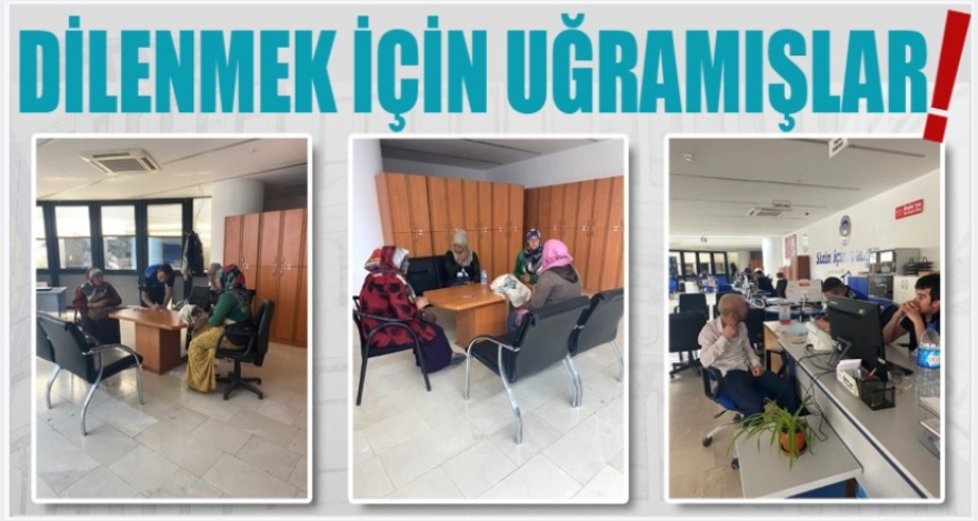 BOLU'YA DİLENMEK İÇİN UĞRAMIŞLAR