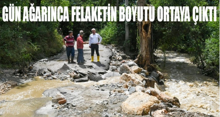 FELAKETİN BOYUTU ORTAYA ÇIKTI