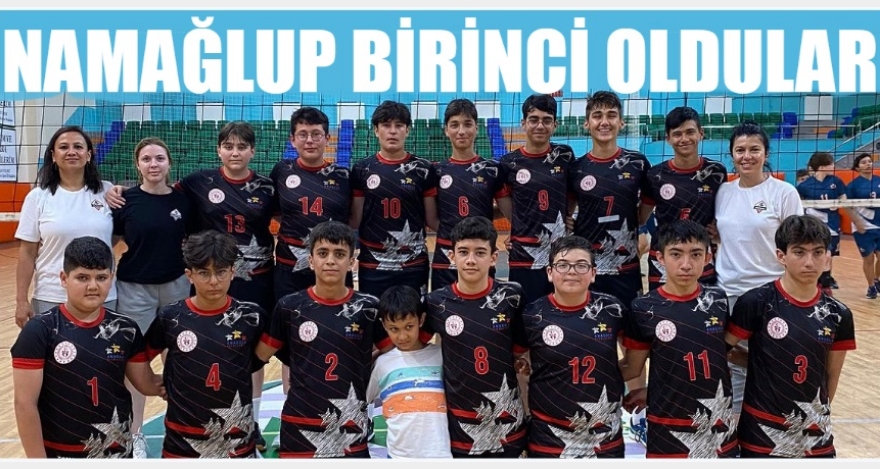 NAMAĞLUP BİRİNCİ OLDULAR