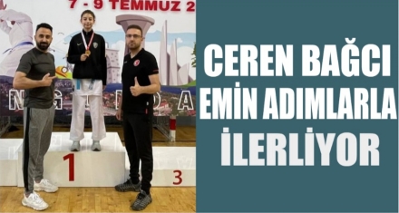 CEREN EMİN ADIMLARLA İLERLİYOR