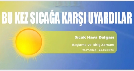 METEOROLOJİ UYARDI