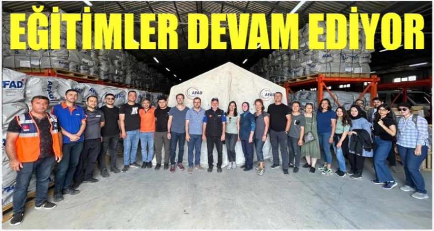 Eğitimler Devam Ediyor