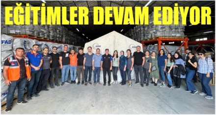 Eğitimler Devam Ediyor