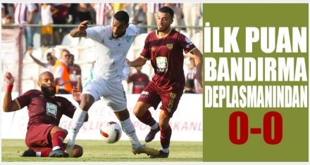 İLK PUANI ALDIK 0-0