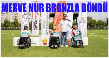 Merve Nur bu kez bronz aldı