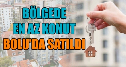 BOLU'DA KAÇ KONUT SATILDI?